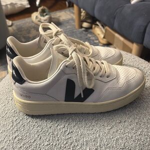 White and Black Sneakers